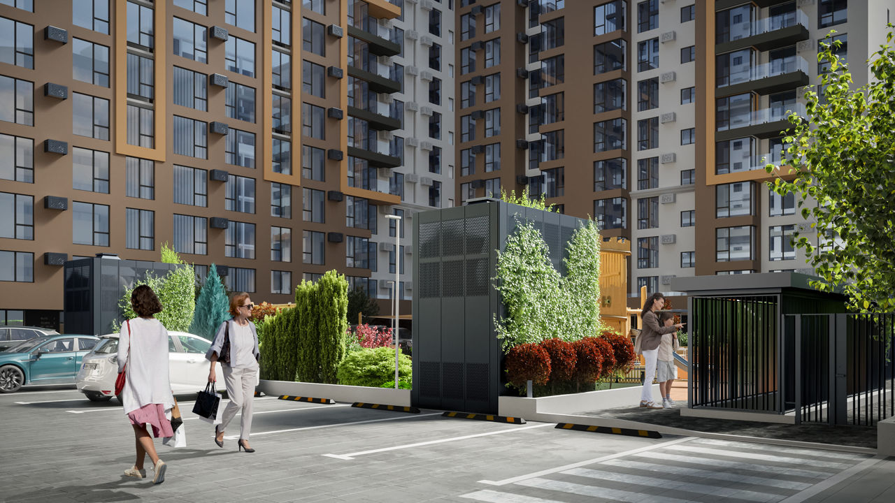 Apartament cu 2 camere (Nr. 301) în complexul Horus City – tehnologie, liniște și confort absolut în inima Chișinăului